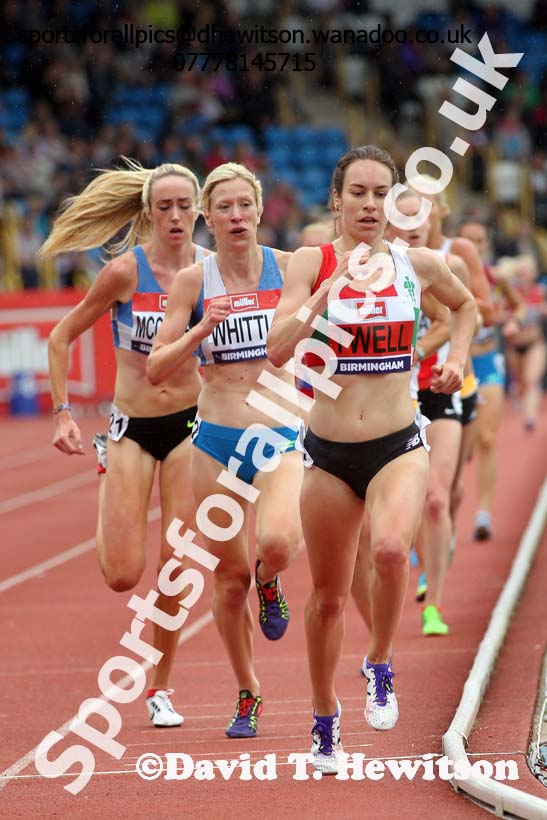Womens 5000 metres, British Championships, Birmingham. Photo: David T. Hewitson/Sports for All Pics